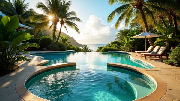 Où trouver des vacances en villa avec jacuzzi en Guadeloupe ?